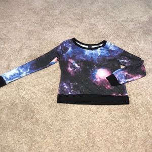 galaxy pullover sweater